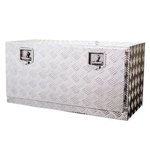 cajas de herramientas debajo de la carrocería de camión de aluminio