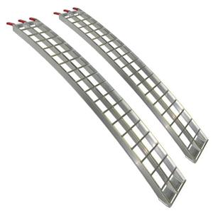 Aluminio rampa de carga