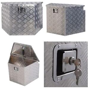 cajas de herramientas del remolque del camión de aluminio