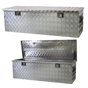 De aluminio caja de herramientas de camiones