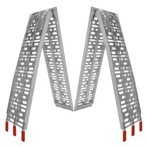 Arqueado plegable rampa de carga