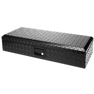 cajas frontales de aluminio negro de ATV