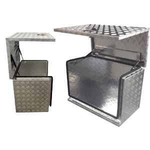 Generador de portadora Cajas de Aluminio