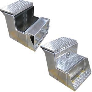 Bajo caja de herramientas paso aluminio cuerpo