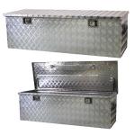 De aluminio caja de herramientas de camiones