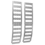 Arqueado de aluminio plegable rampa de carga