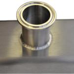 partes soldadura de acero inoxidable