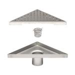 desagüe de la ducha Triangular