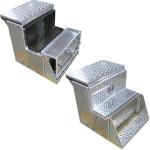 Bajo caja de herramientas paso aluminio cuerpo