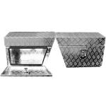 En virtud de las cajas de herramientas de aluminio bandeja